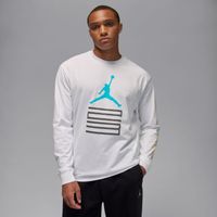Jordan Brooklyn AJ11 Graphic Long-Sleeve Tee White - Pánske - Tričko Jordan - Biele - IM6507-100 - Veľkosť: L