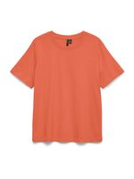 VERO MODA Majica 'VMPAULINA'  tamno narančasta