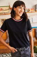 Damen T-shirt Olalook TSH-19000562/Black