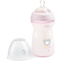 Chicco Natural Feeling Girl cumisüveg 6m+ 330 ml