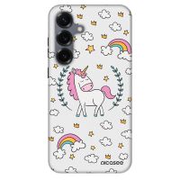 Fashion Case PowerShare pro Samsung Galaxy S25 5G - Unicorn hviezdne nebo