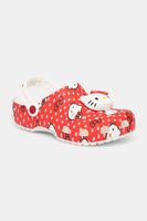 Crocs papuci Classic Hello Kitty Red Clog