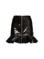 Future Coated Mini Skirt