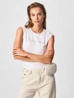 Pepe Jeans Beatrice Tricou Alb