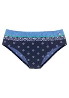 LASCANA Bikini donji dio  plava / mornarsko plava / zelena / bijela