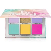 Makeup Revolution Power Shadow Palette paletka očných tieňov odtieň Be Kind 6,6 g