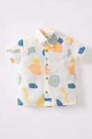 DEFACTO Baby Boy Shirt Collar Short Sleeve Shirt