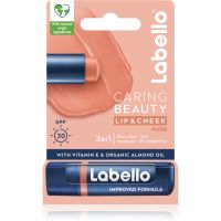 Labello Caring Beauty tonirani balzam za ustnice odtenek Nude 4,8 ml