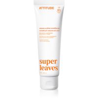 Attitude Super Leaves Shine and Volume Conditioner naravni balzam s hranilnim učinkom Soy Protein and Cranberries 240 ml