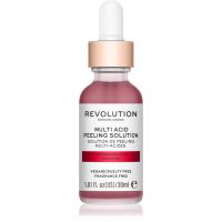 Revolution Skincare Multi Acid Peeling Solution piling za dubinsko čišćenje s AHA Acids 30 ml