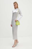 Never Fully Dressed Šaty Never Fully Dressed Silver Plisse Sophia