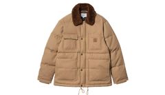 Carhartt WIP Rayley Jacket Peanut Muži - Bundy Carhartt WIP - Hnědá - I033893_2FS_XX-L - Size: L