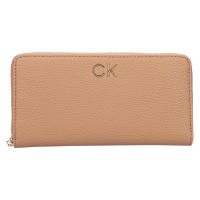 Női pénztárca Calvin Klein Miseala - bézs