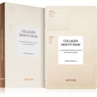 Jayjun Collagen Skin Fit vyživujúca a obnovujúca pleťová maska pre unavenú pleť 5 ks