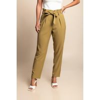 Plus Size High Waist Hose, Oliv