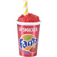 Lip Smacker Fanta Strawberry stilski balzam za ustnice v lončku okus Strawberry 7.4 g