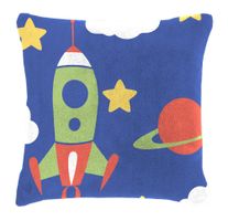 Mistral home Detský vankúšik baránok Mistral Home Space vesmírne lode 40x40 cm