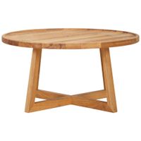 Linea Natura KONFERENČNÝ STOLÍK, farba duba, drevo, 80/80/40 cm