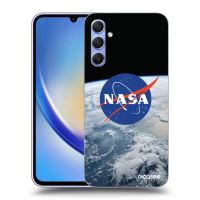 Silikónový prehľadný obal pre Samsung Galaxy A34 5G A346B - Nasa Earth