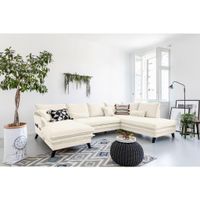 P & B SEDACÍ SOUPRAVA, textil, béžová