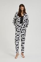 Marisse SPODNIE DAMSKIE L-SP-4312 BLACK_WHITE