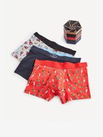 Celio Caviar Boxershorts 3 Stück Blau