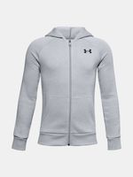 Under Armour Rival Sweatshirt Kinder Grau