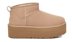 UGG Women's Classic Ultra Mini Platform Dámske - Topánky UGG - Hnedá - 1135092-SAN-7 - Size: 7