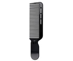 Barber hrebeň na vlasy Eurostil Professional - čierny (06802)