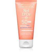 Bielenda Sol D’or wasserfeste Bräunungscreme für das Gesicht SPF 50 50 ml