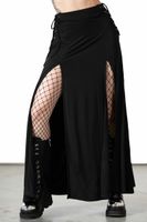 Damenrock KILLSTAR - Hellverina Split Maxi L