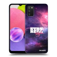 Silikónový prehľadný obal pre Samsung Galaxy A02s A025G - Stay Real