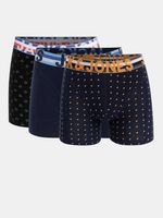 Jack & Jones Boxerky 3 ks Modrá