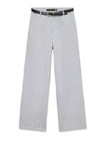 VERO MODA Hlače  plava / bijela
