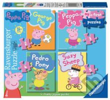 Moje první puzzle - Prasátko Peppa - puzzle z kategorie 15 - 60 dílků