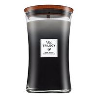 Woodwick Trilogy Warm Woods świeca zapachowa 609,5 g