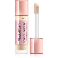 Makeup Revolution Conceal & Define deckendes Foundation Farbton F0.7 23 ml
