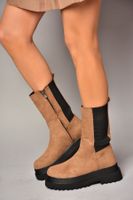 Fox Shoes Tan Women's Suede Boots