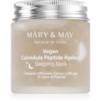 Mary&May Calendula Peptide Ageless Sleeping Mask rahustav öine mask vananemisvastase toimega 110 g