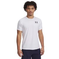 Μπλουζάκι Under Armour Heatgear Fitted SS Tee White/ Black XXL