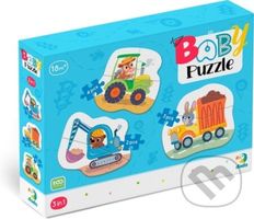 Baby puzzle Doprava 3v1 ((2,3,4 dílků)) - puzzle z kategorie Maxi dílky