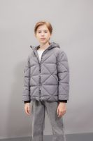 DEFACTO Boy's Water Repellent Hooded Zippered Pocket Coat