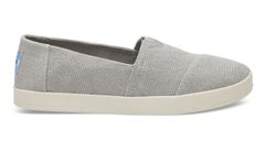 Toms Drizzle Grey Heavy Canvas