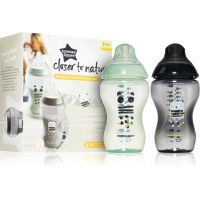 Tommee Tippee Closer To Nature Animals μπιμπερό 3m+ 2x340 ml