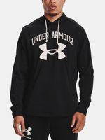 Under Armour Rival Terry Big Logo HD Sweatshirt Schwarz