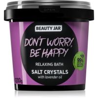 Beauty Jar Don't Worry, Be Happy entspannendes Badesalz mit Lavendelduft 1.2 kg
