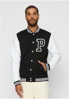 Pray College Jacket blk/wht