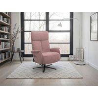 Sit & More RELAXAČNÉ KRESLO, textil, baklažánová