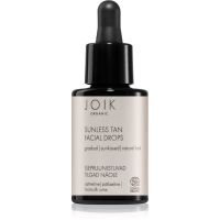 JOIK Organic Sunless Tan автобронзантни капки за лице 30 мл.