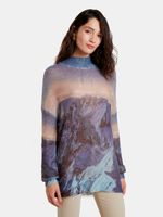 Desigual Mountain Pullover Blau